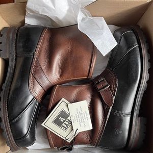 Never worn Mens Frye leather boots